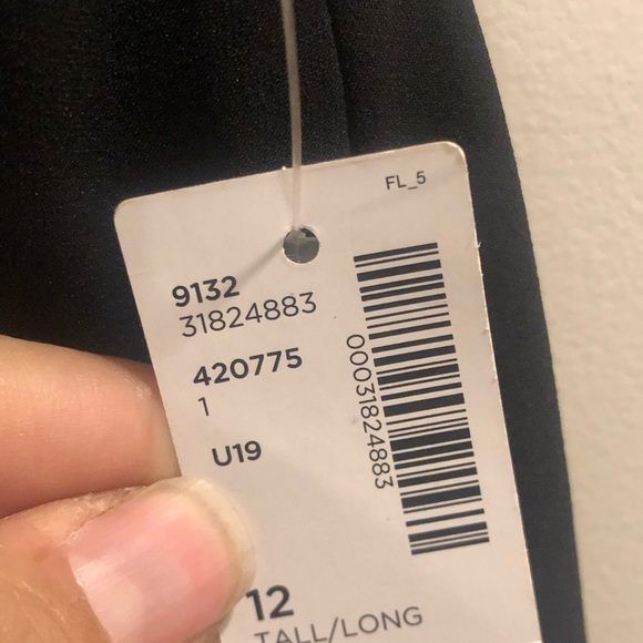 Front tied wide legged pants - Picture 6 of 6